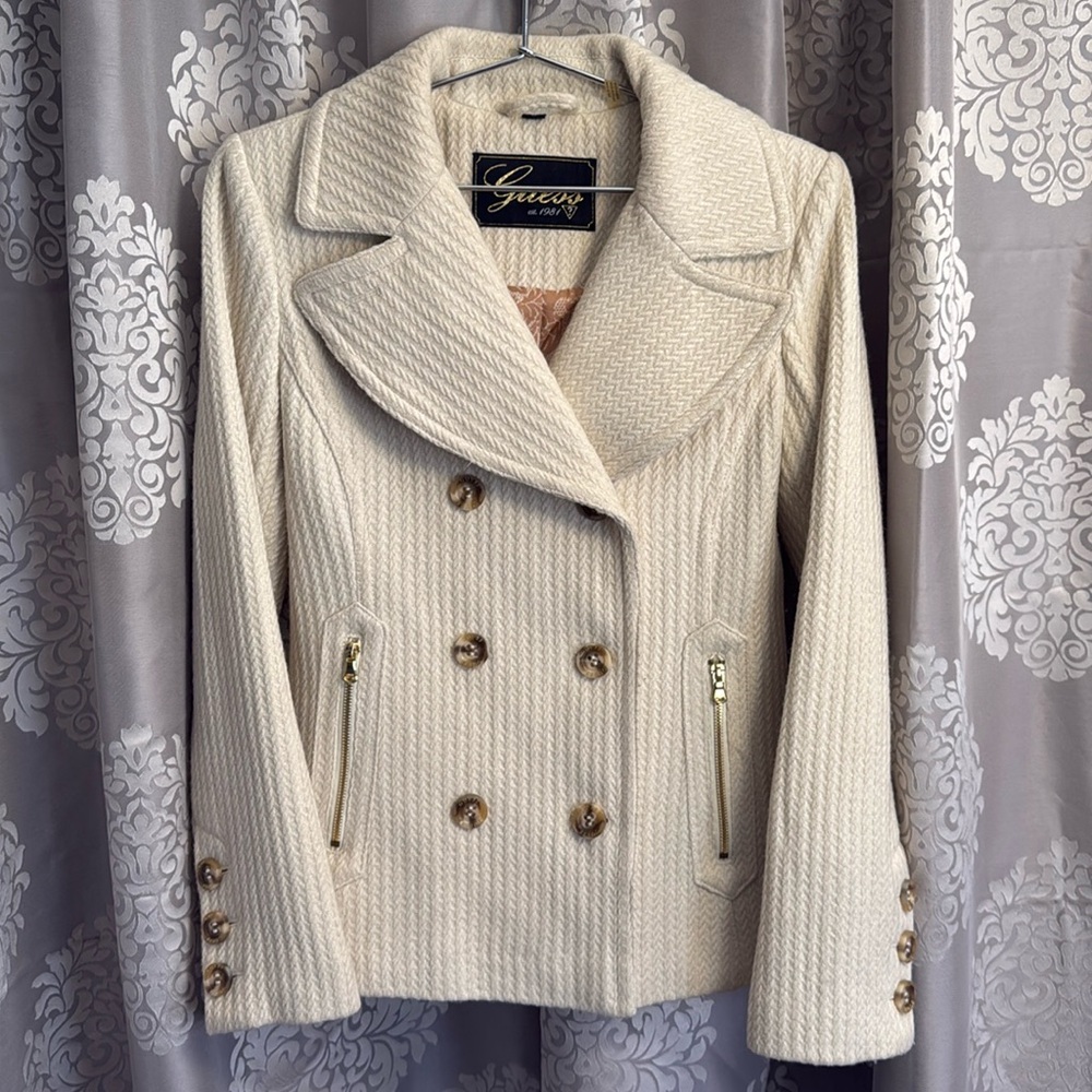 Guess womens peacoat Sz M